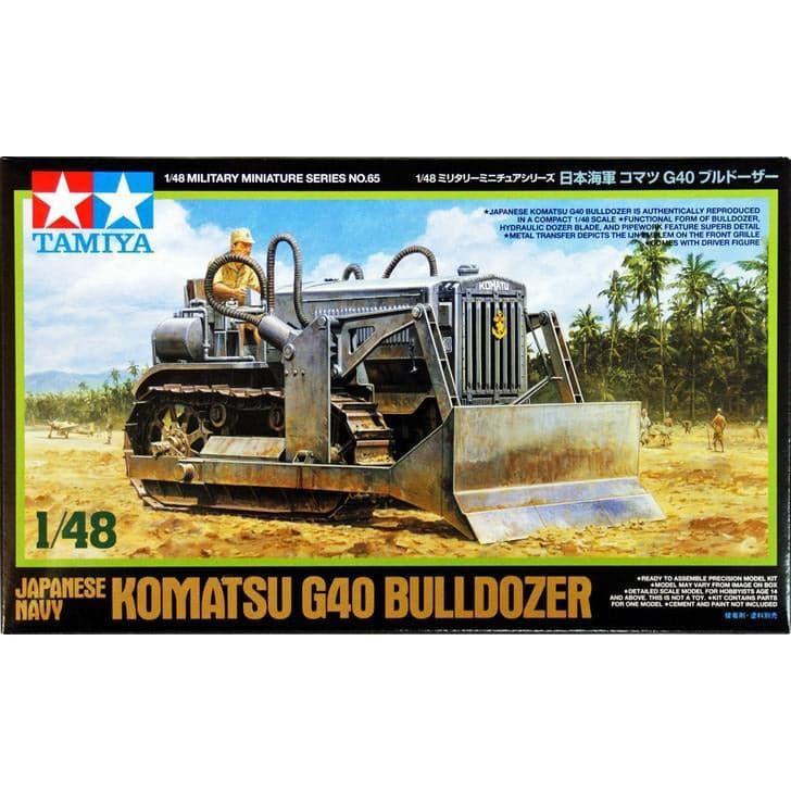 TAMIYA 1/48 Japanese Navy Komatsu G40 Bulldozer