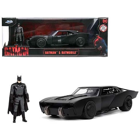 JADA 1/24 2022 The Batman Batman & Batmobile