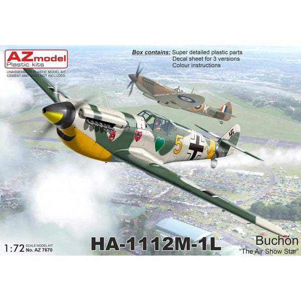 AZ MODEL 1/72 HA-1112M-1L Buchón "The Air Show Star"