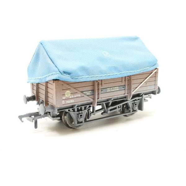 BRANCHLINE OO 5 Plank China Clay Wagon BR Bauxite (TOPS) With Hood