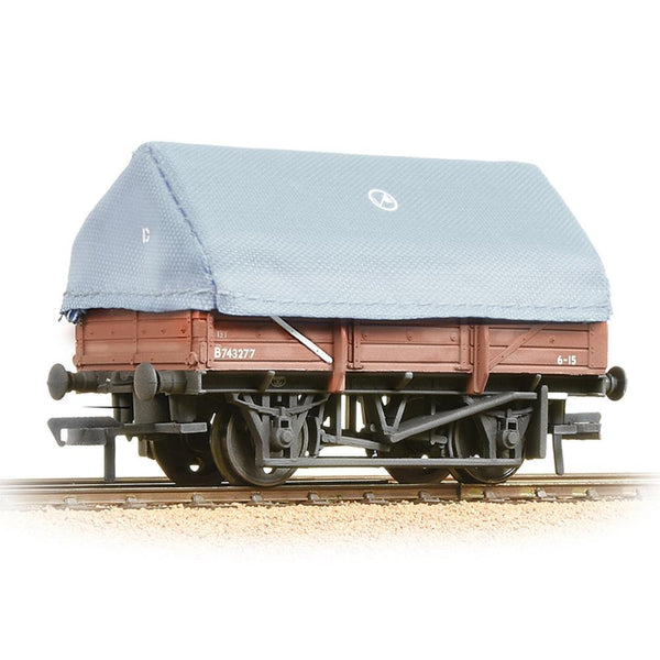BRANCHLINE OO 5 Plank China Clay Wagon with Hood BR Bauxite