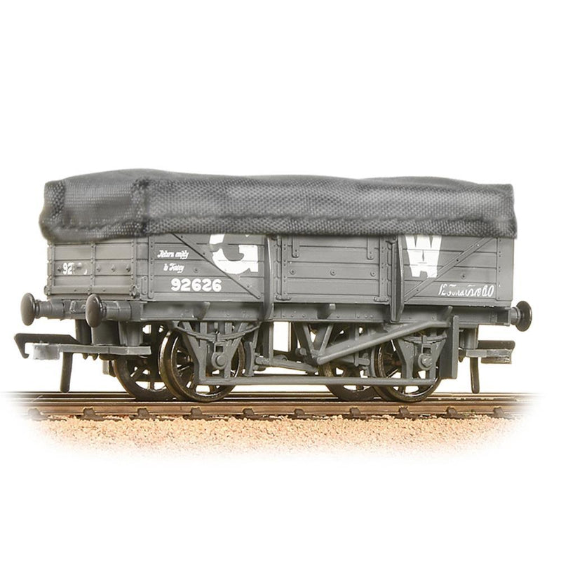 BRANCHLINE OO 5 Plank China Clay Wagon with Hood GWR Grey W