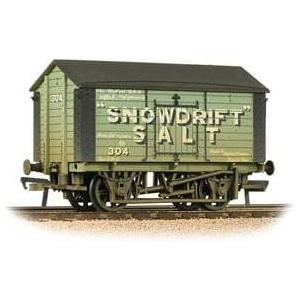 BRANCHLINE OO 10T Covered Salt Wagon 'Snowdrift Salt' Green