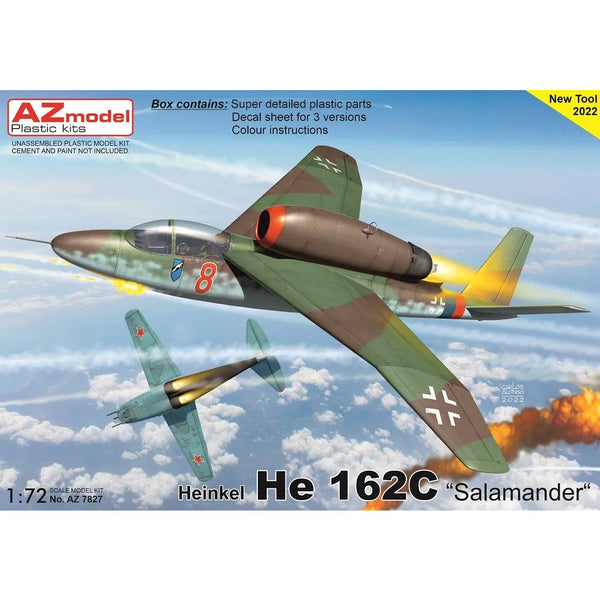 AZ MODEL 1/72 Heinkel He 162C "Salamander"