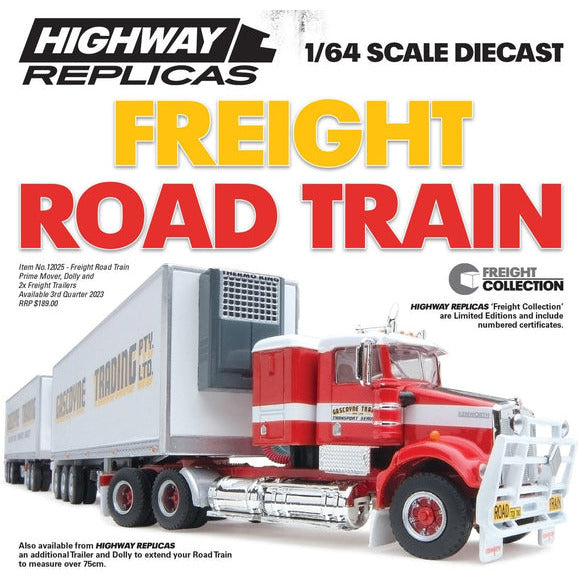 HIGHWAY REPLICAS 1/64 Freight Road Train Gascoyne Pty. Ltd.