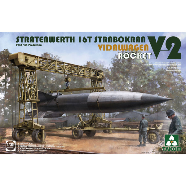 TAKOM 2123 1/35 Stratenwerth 16t Strabokran 1944/45 V2 Rock