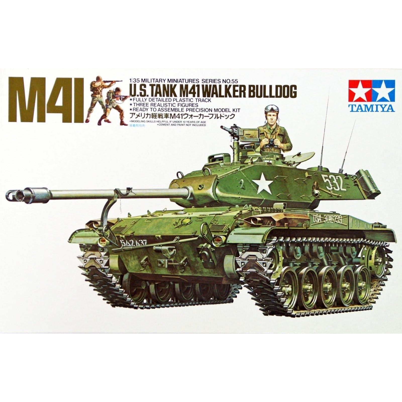 TAMIYA 1/35 US Tank M41 Walker Bulldog