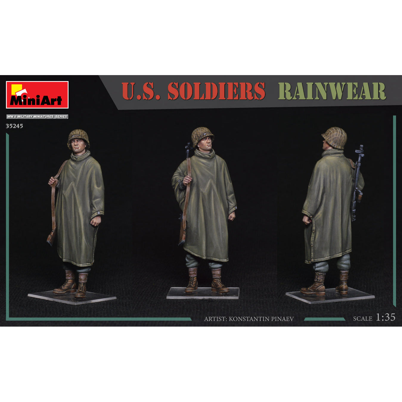 MINIART 1/35 U.S. Soldiers Rainwear