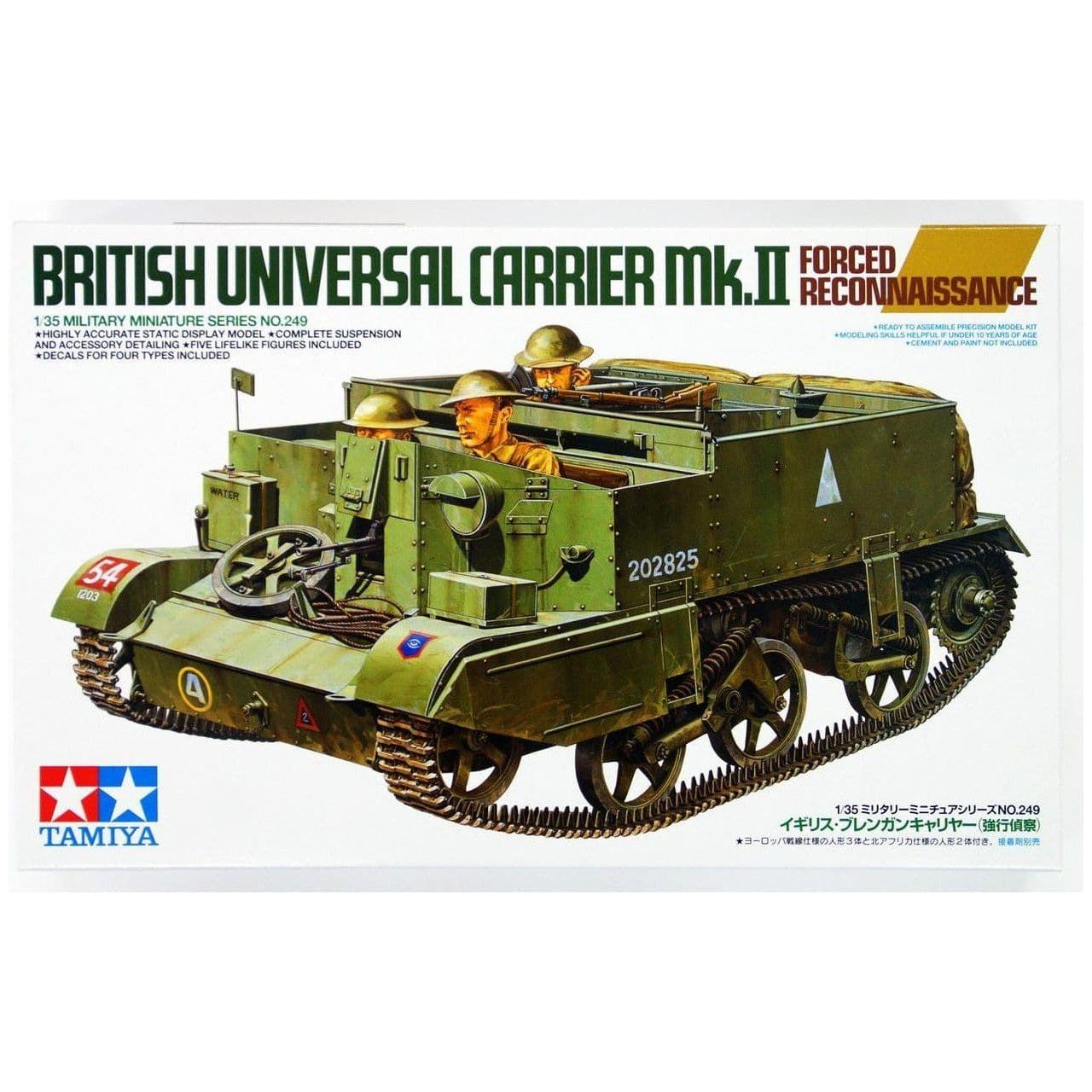 TAMIYA 1/35 British Universal Carrier Mk.II Forced Reconnai