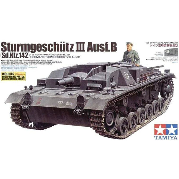 TAMIYA 1/35 German Sturmgeschutz III Ausf.B (Sd.Kfz.142)
