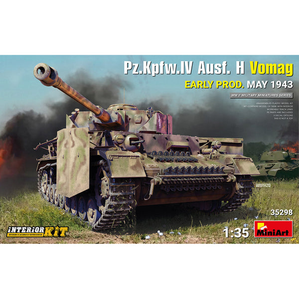 MINIART 1/35 Pz.Kpfw.IV Ausf. H Vomag. Early Prod. May 1943. Interior Kit