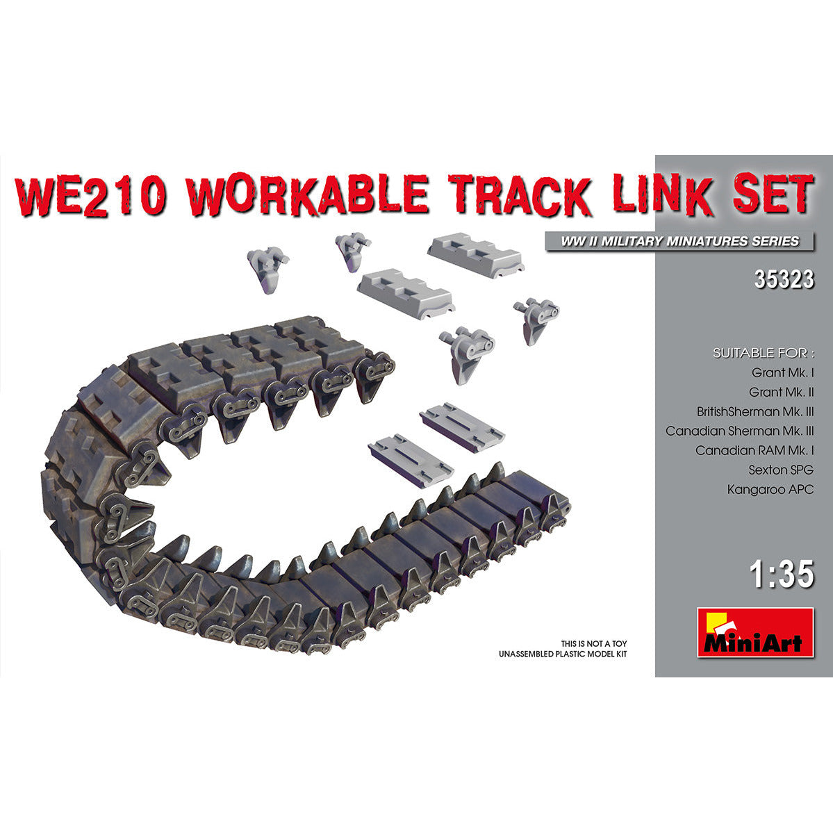 MINIART 1/35 WE210 Workable Track Link Set