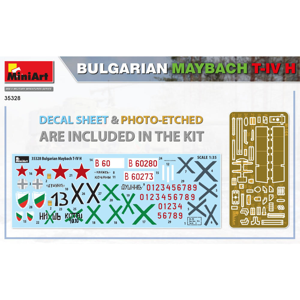MINIART 1/35 Bulgarian Maybach T-IV H