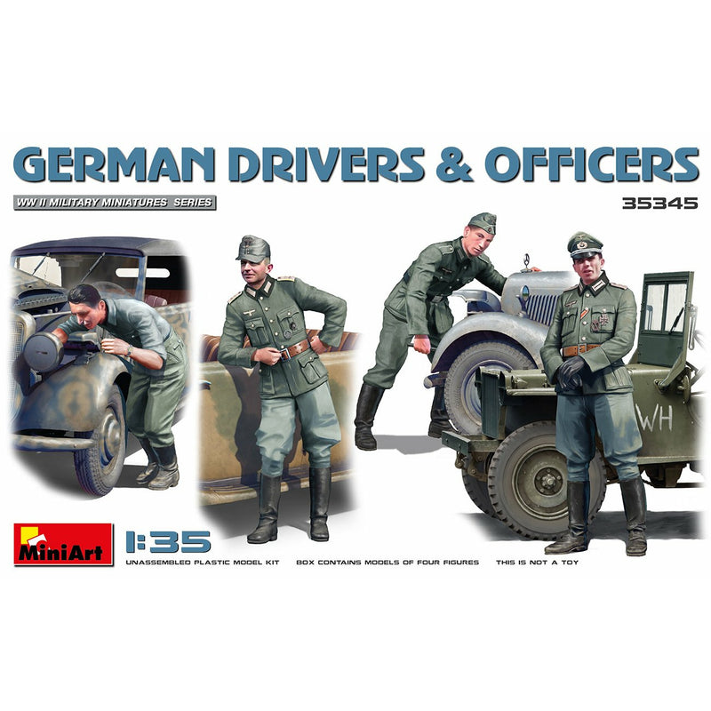 MINIART 1/35 German Drivers & Officers