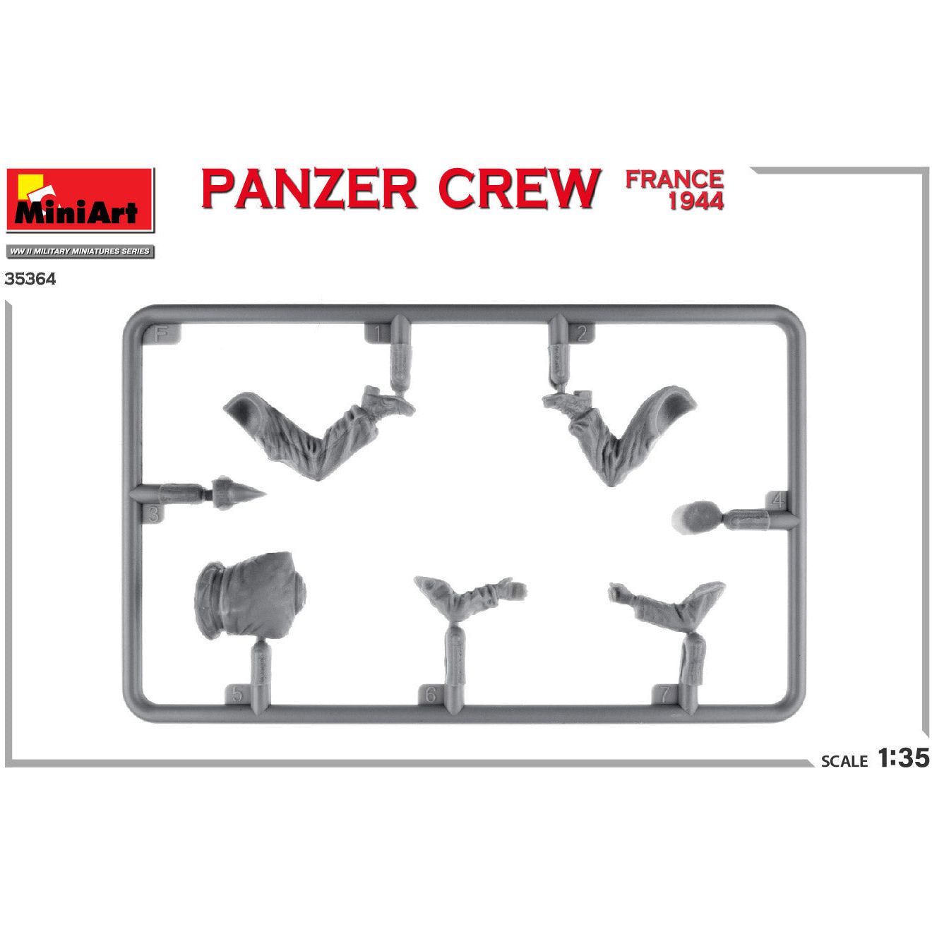 MINIART 1/35 Panzer Crew France 1944