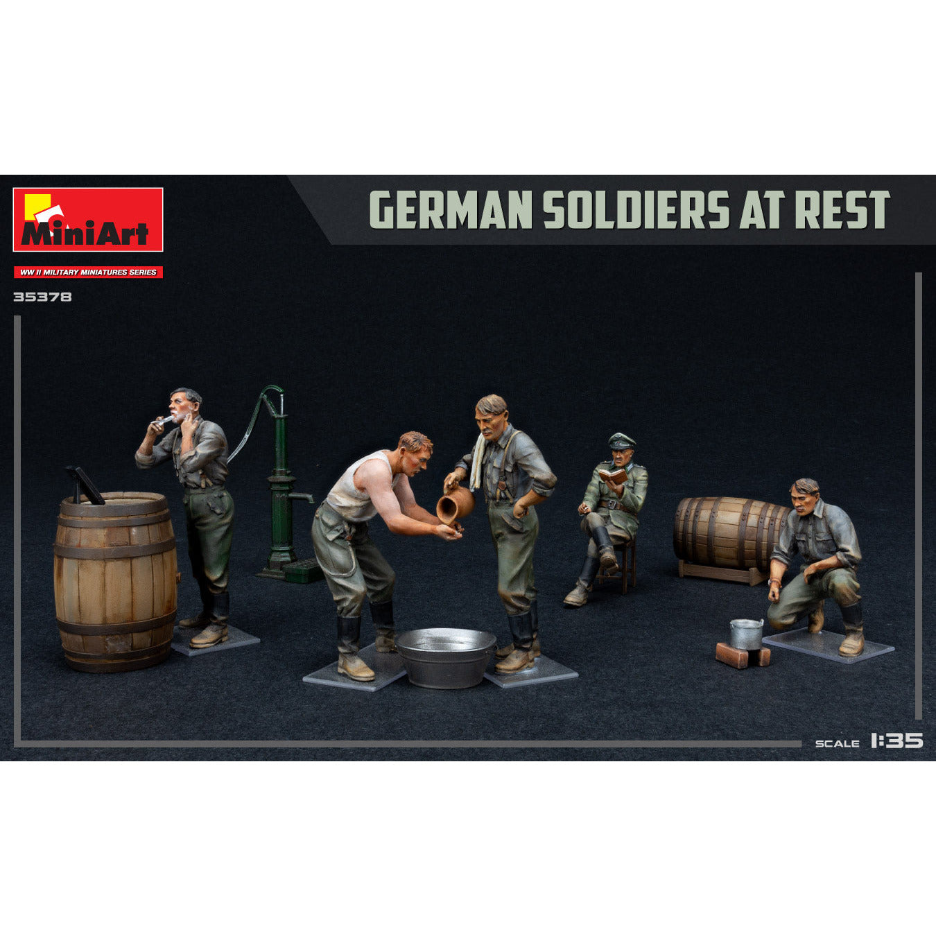 MINIART 1/35 German Soldiers at Rest