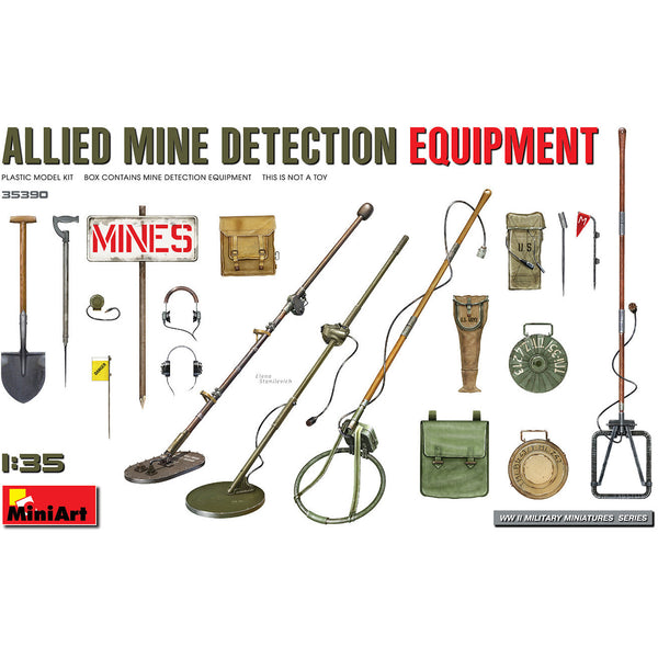 MINIART 1/35 Allied Mine Detection Equipment