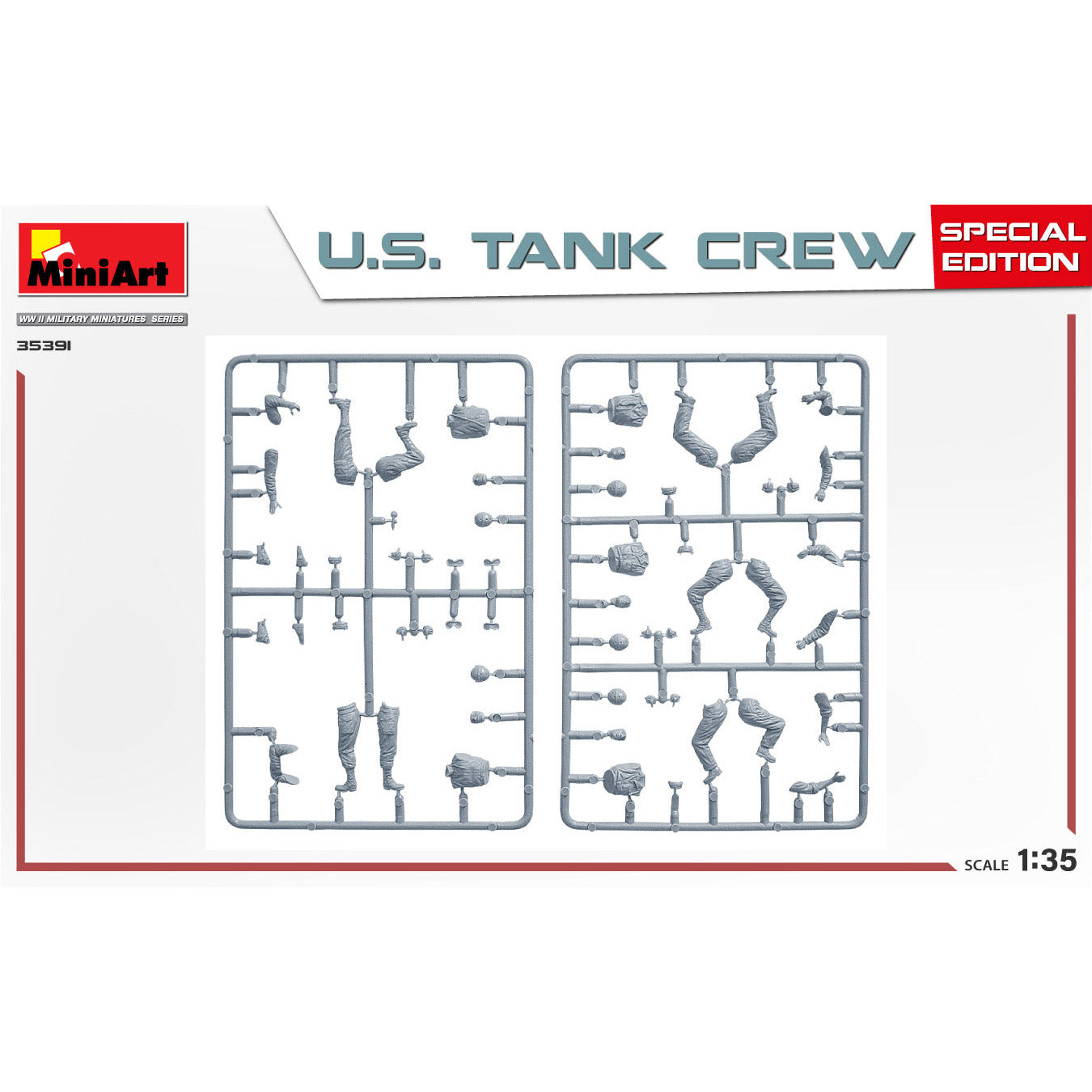 MINIART 1/35 U.S. Tank Crew Special Edition