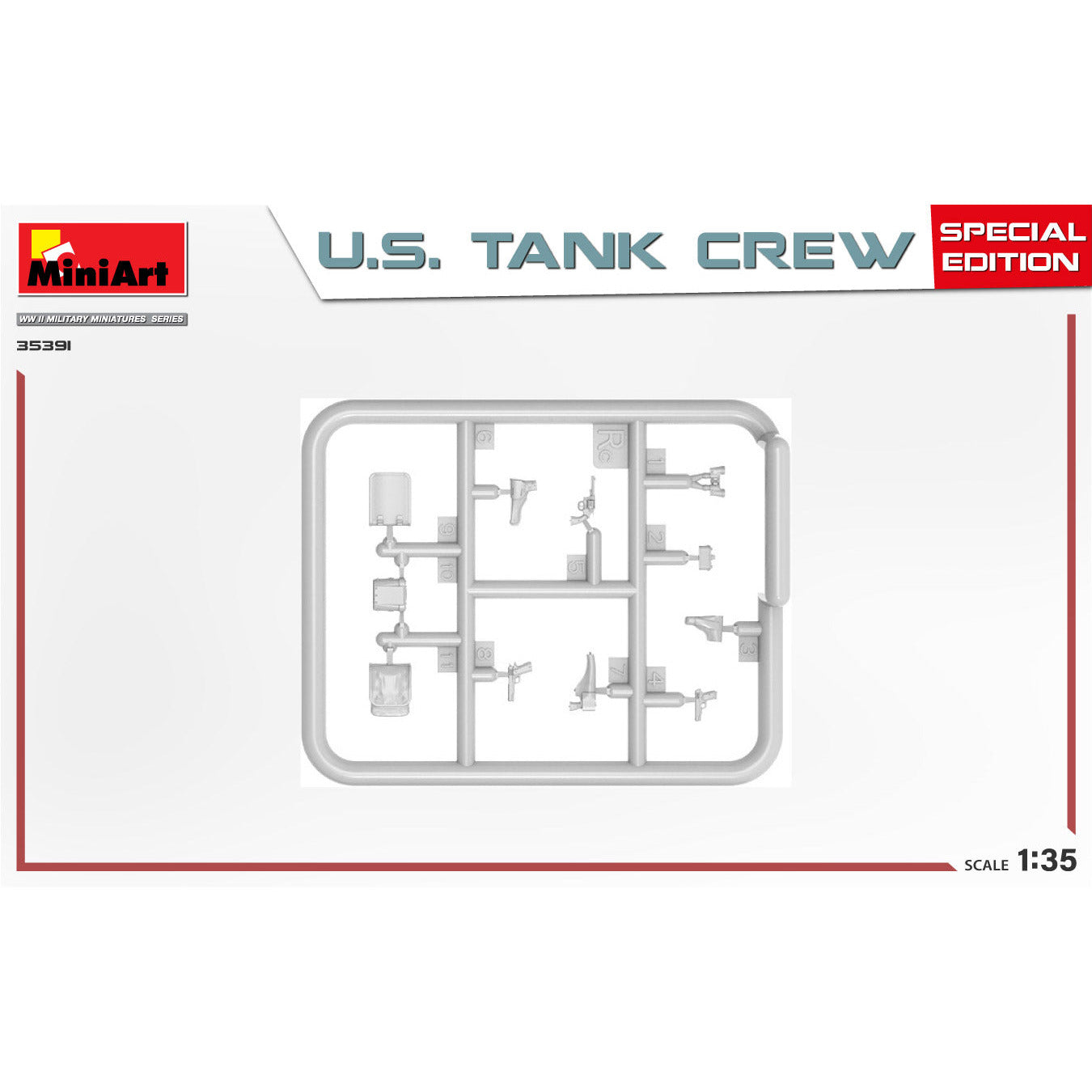 MINIART 1/35 U.S. Tank Crew Special Edition