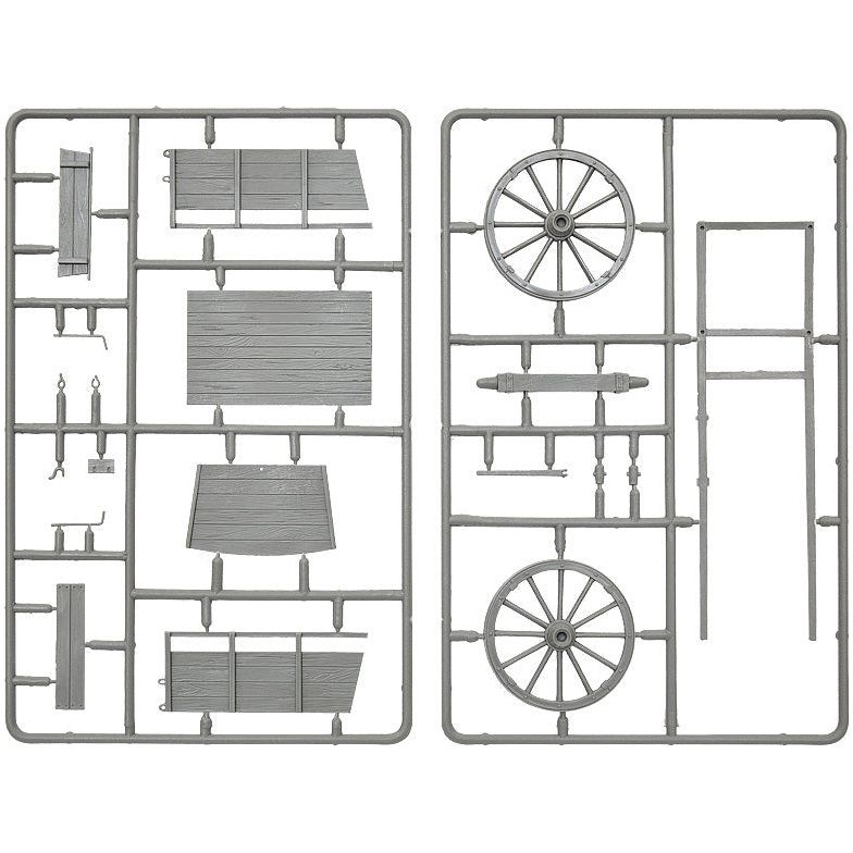 MINIART 1/35 Farm Cart & Village Accessories