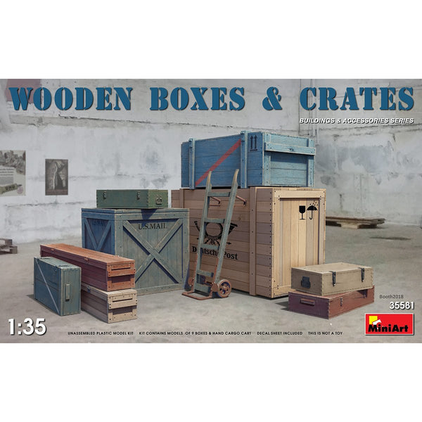 MINIART 1/35 Wooden Boxes and Crates
