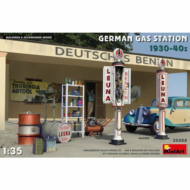 MINIART 1/35 German Gas Station 1930-40s