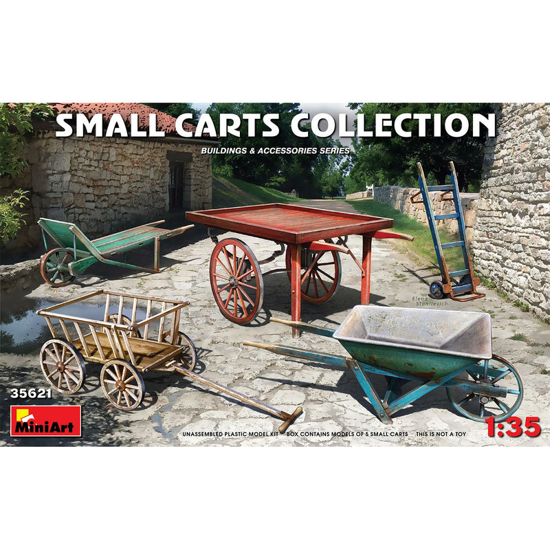 MINIART 1/35 Small Carts Collection