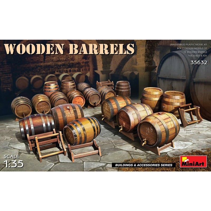 MINIART 1/35 Wooden Barrels