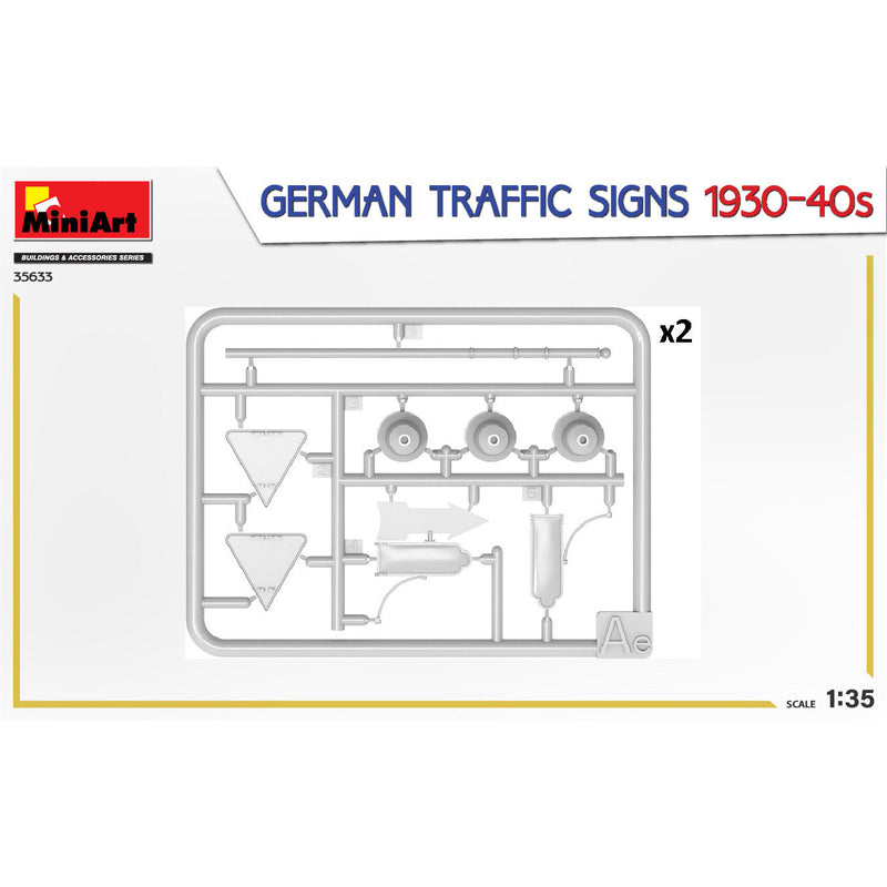 MINIART 1/35 German Traffic Signs 1930-40's