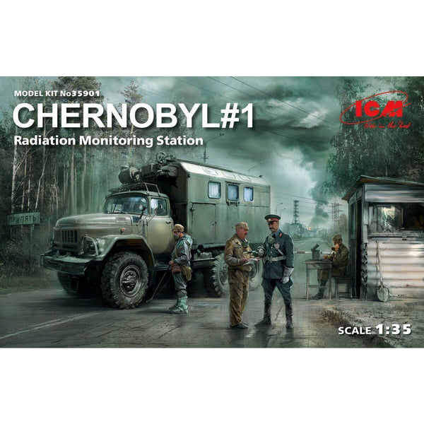 ICM 1/35 Chernobyl#1 Radiation Monitoring Station