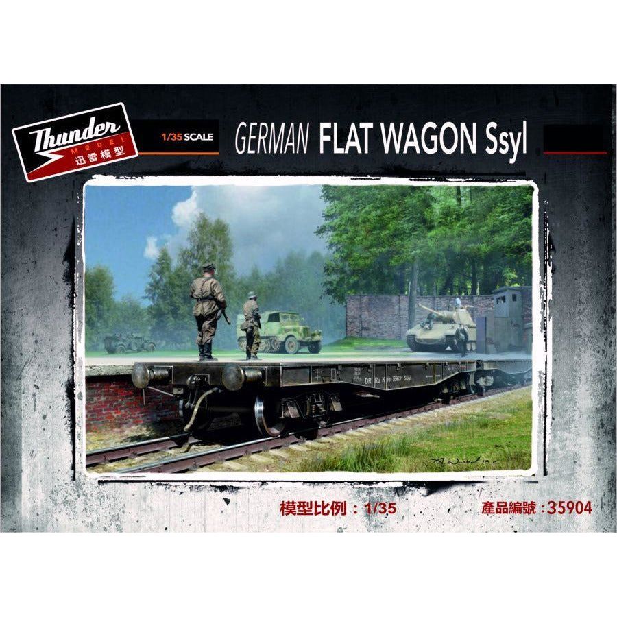 THUNDER MODEL 1/35 German Ssyl Flat Wagon