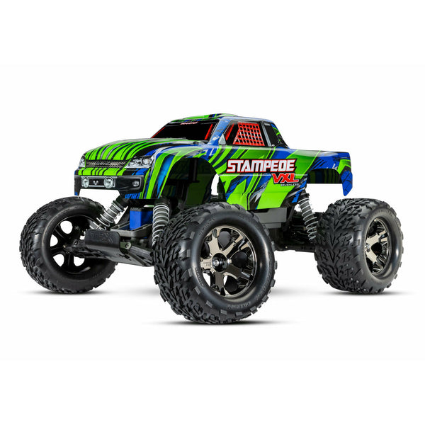 TRAXXAS 1/10 Stampede VXL Monster Truck with Magnum Gearbox Green