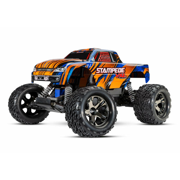TRAXXAS 1/10 Stampede VXL Brushless Monster Truck with Magnum Gearbox Orange