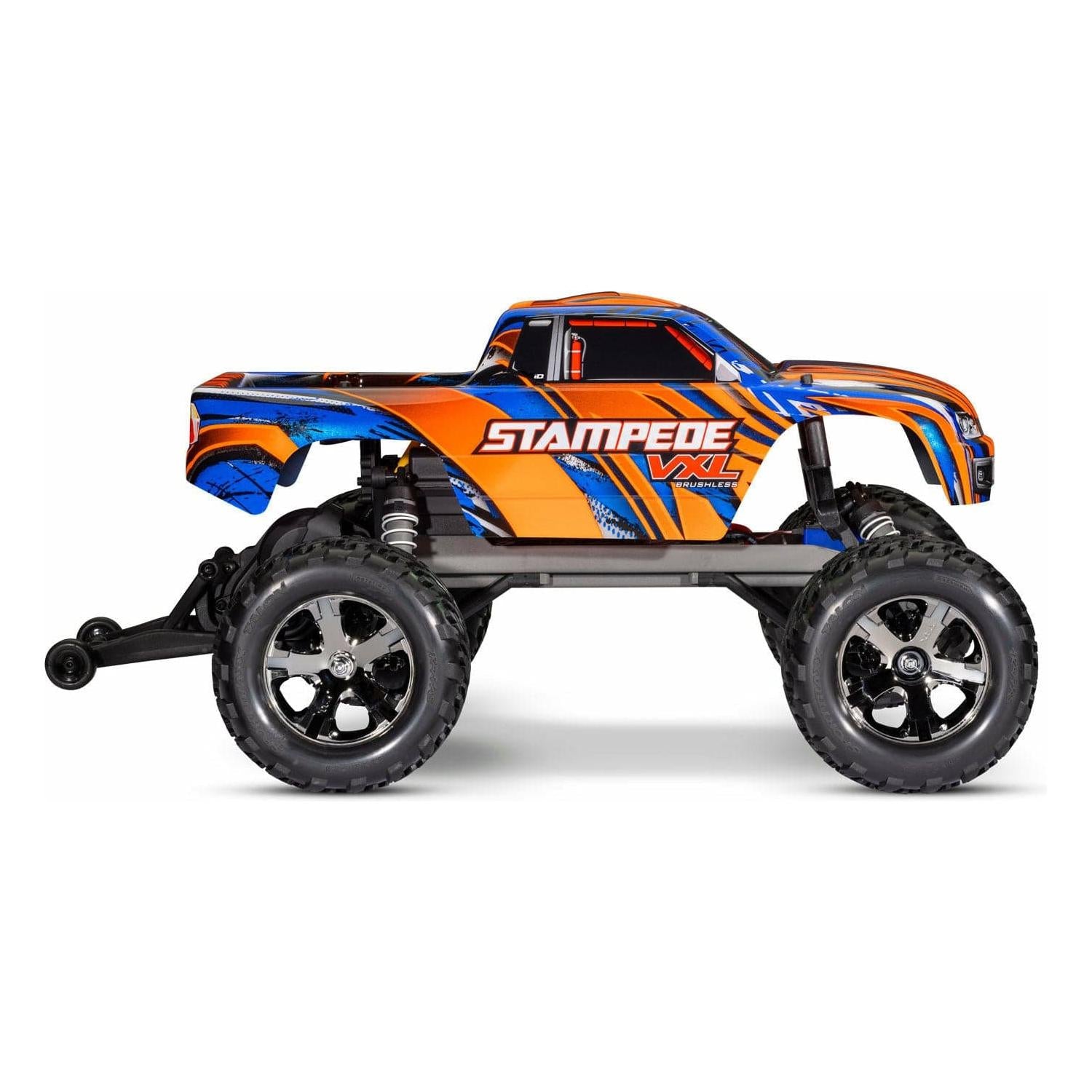 TRAXXAS 1/10 Stampede VXL Brushless Monster Truck with Magnum Gearbox Orange