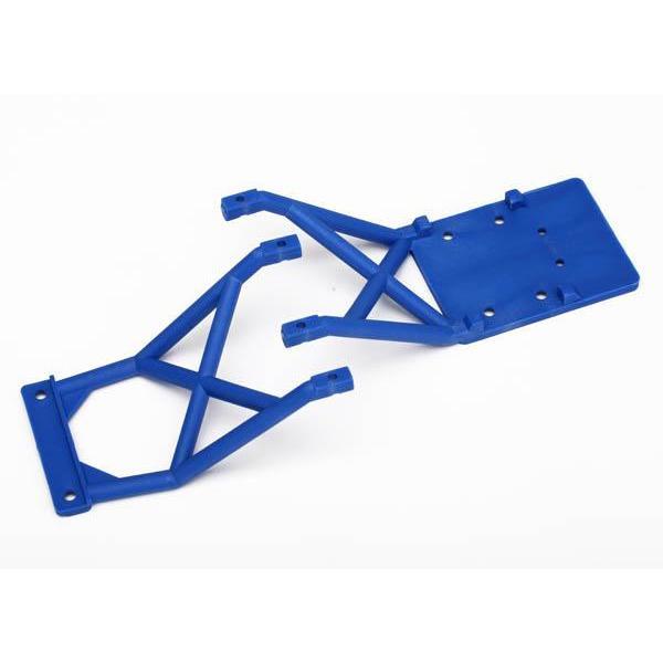 TRAXXAS Skid Plates, Front & Rear (Blue) (3623X)