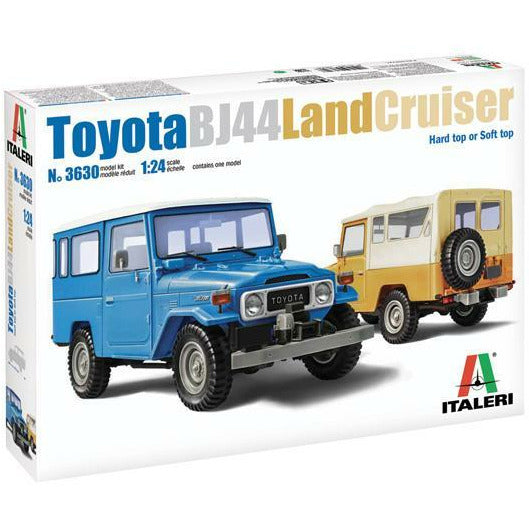 ITALERI 1/24 Toyota Land Cruiser BJ-44 Soft/Hard Top Rubber