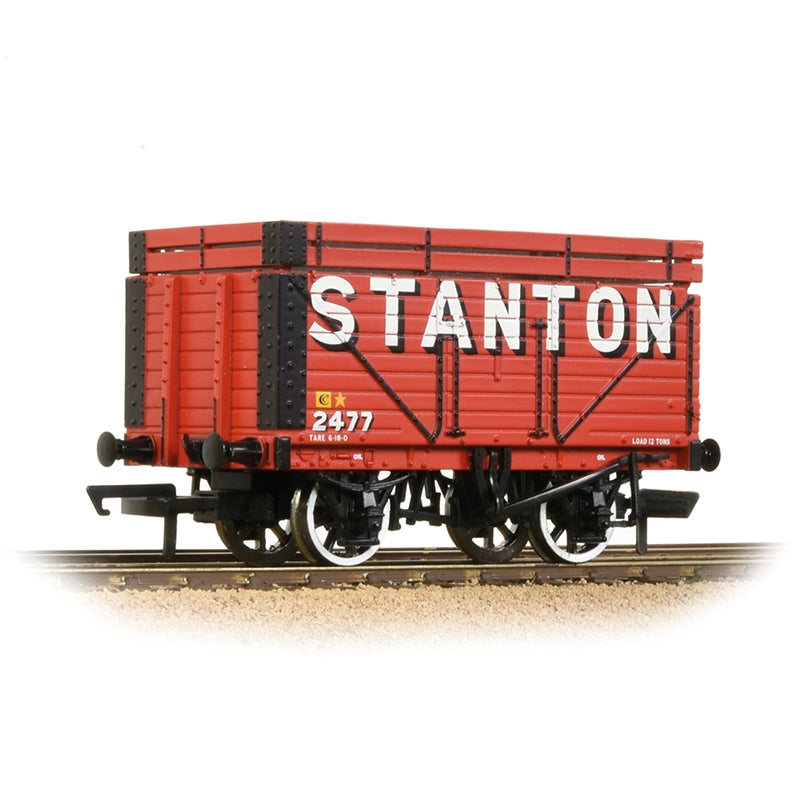 BRANCHLINE OO 8 Plank Wagon Coke Rails 'Stanton' Red