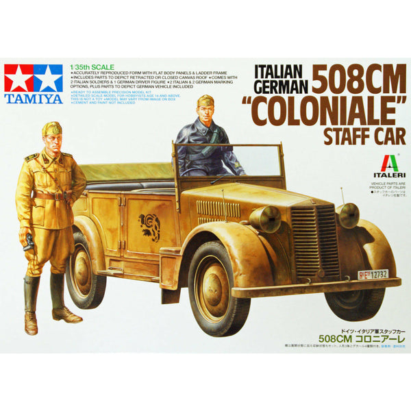 TAMIYA 1/35 Italian/German 508cm 'Coloniale" Staff Car