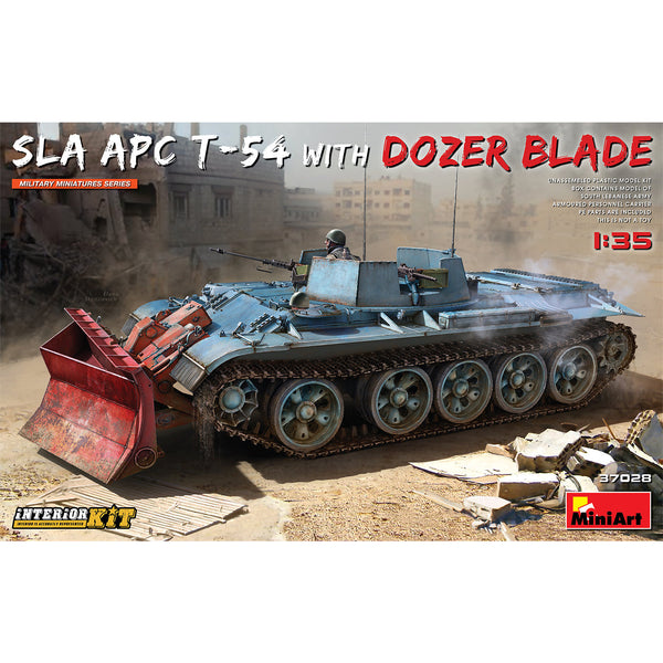 MINIART 1/35 SLA APC T-54 with Dozer Blade Interior Kit