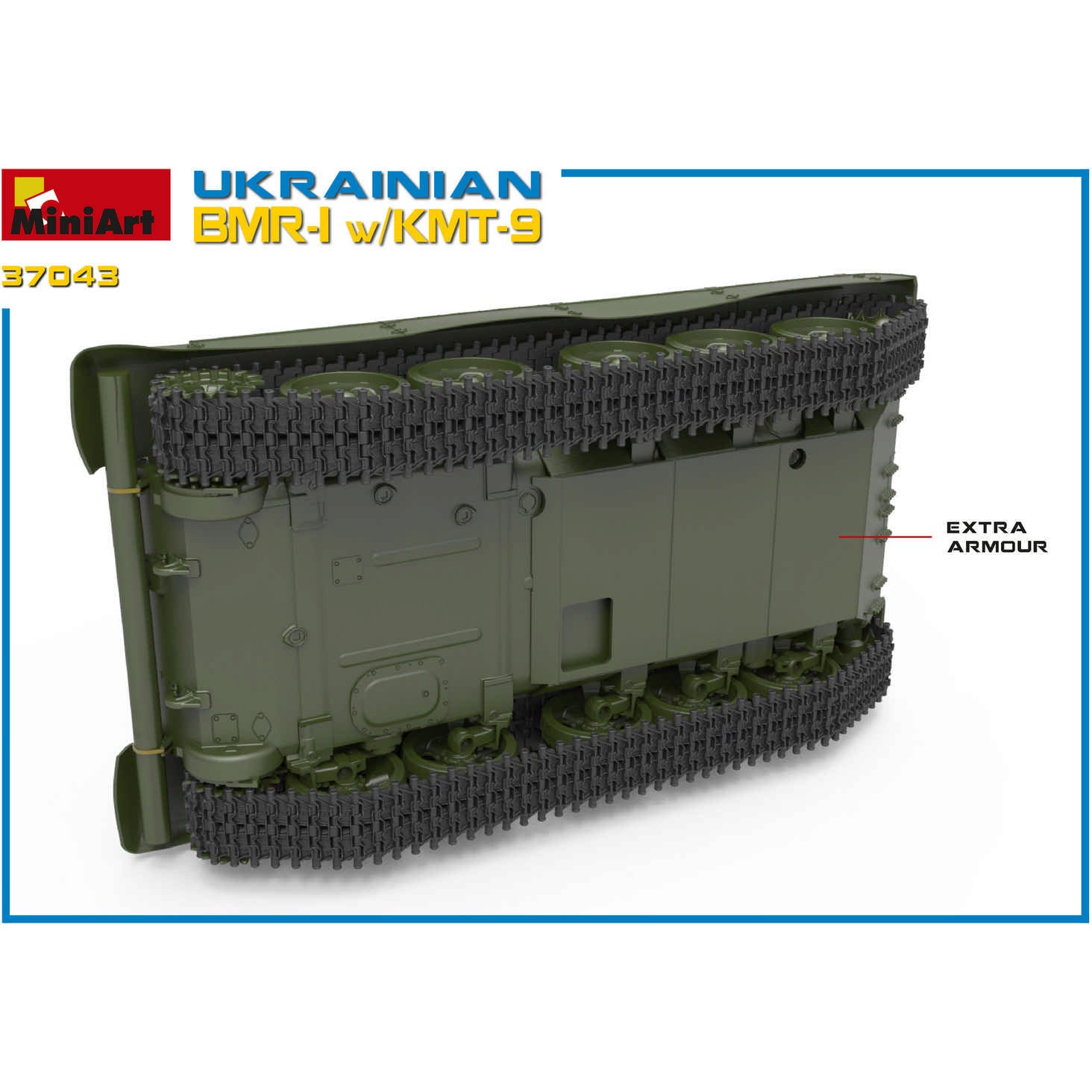MINIART 1/35 Ukrainian BMR-1 with KMT-9