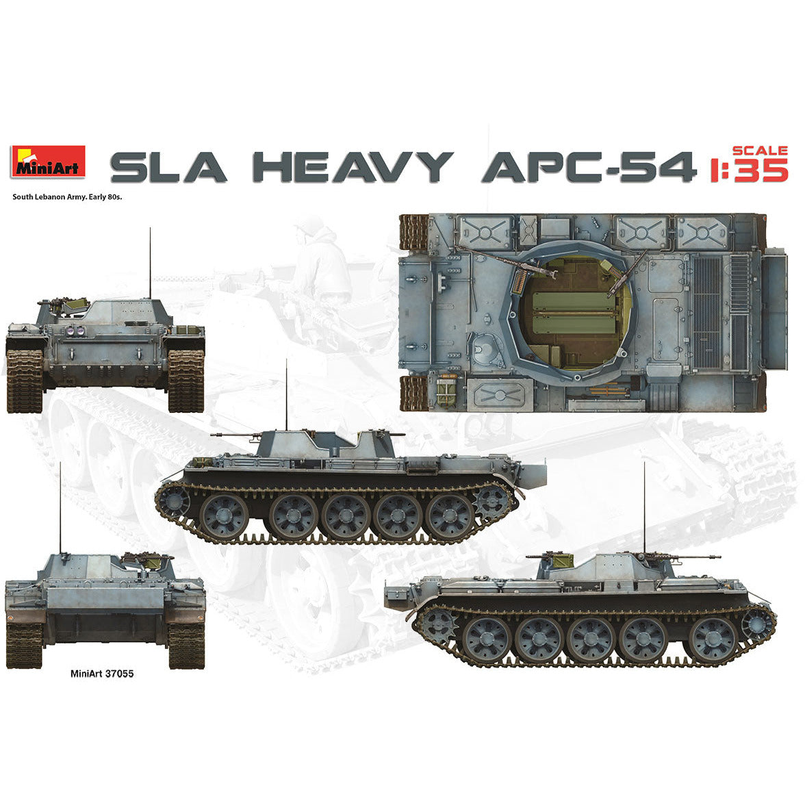 MINIART 1/35 SLA Heavy APC-54 Interior Kit