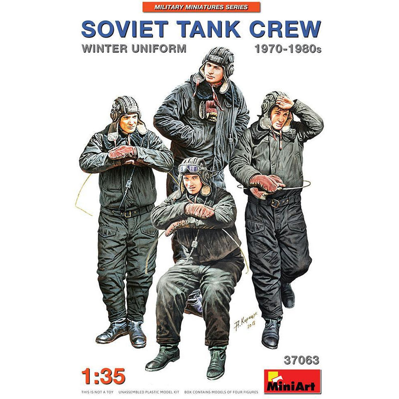 MINIART 1/35 Soviet Tank Crew 1970-1980s