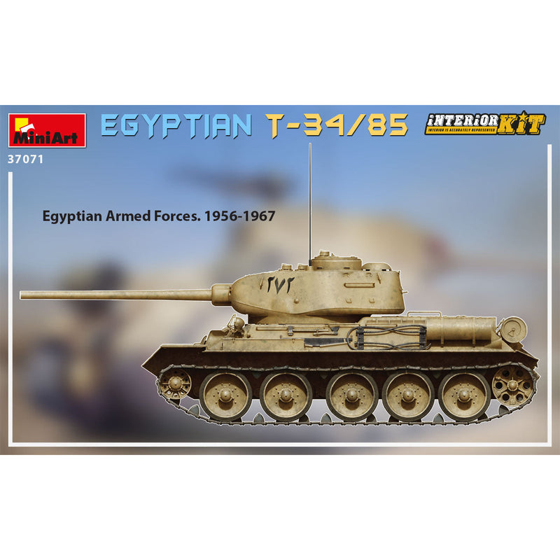 MINIART 1/35 Egyptian T-34/85 Interior Kit