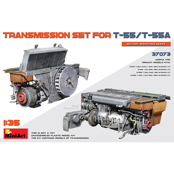 MINIART 1/35 Transmission Set for T-55/T-55A