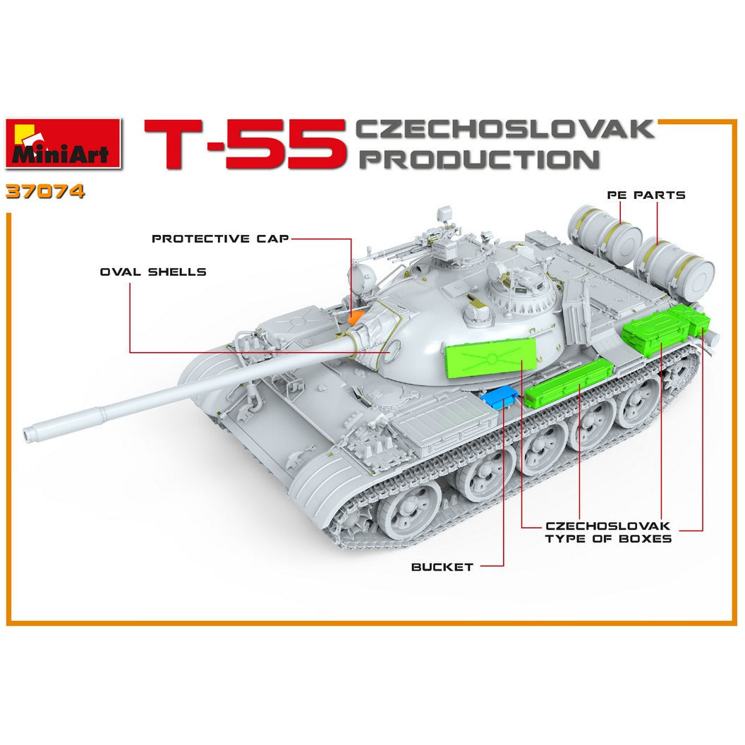 MINIART 1/35 T-55 Czechoslovak Production
