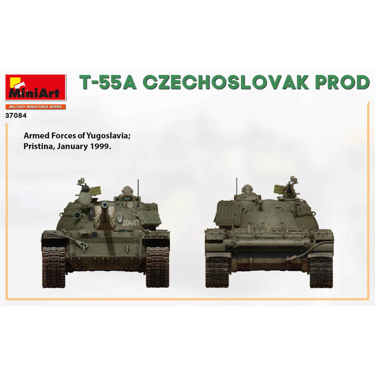 MINIART 1/35 T-55A Czechoslovak Production