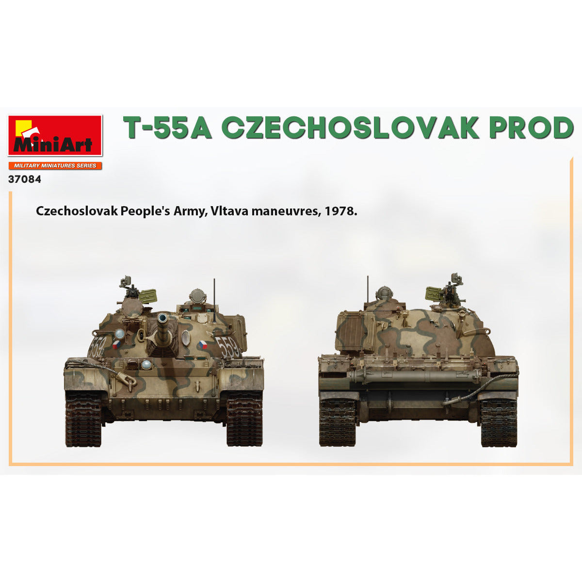 MINIART 1/35 T-55A Czechoslovak Production