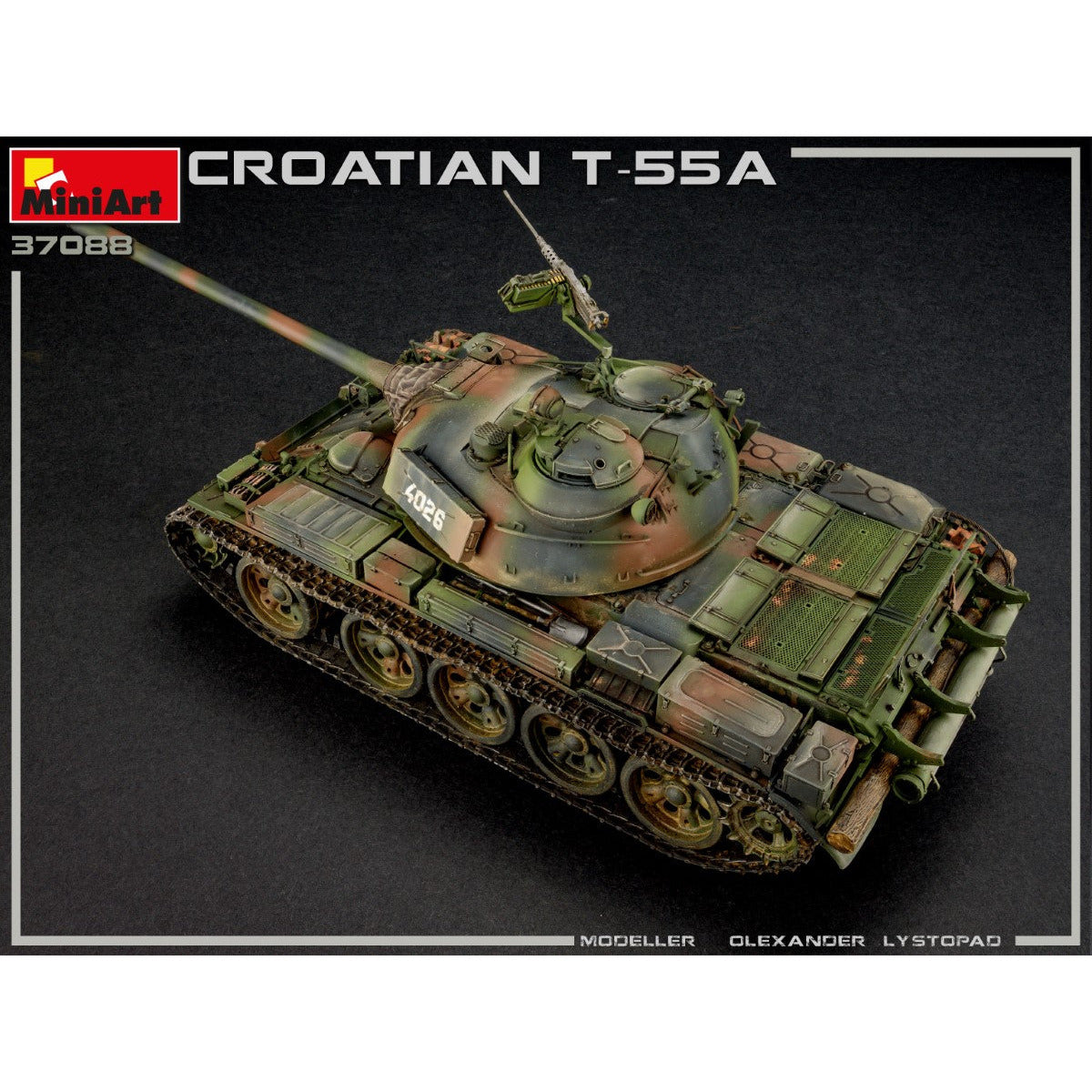 MINIART 1/35 Croatian T-55A