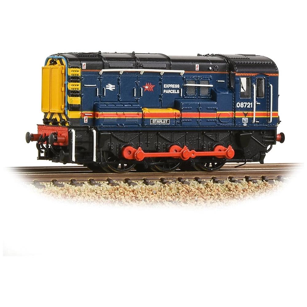 GRAHAM FARISH N Class 08 08721 BR Red Star Express Parcels