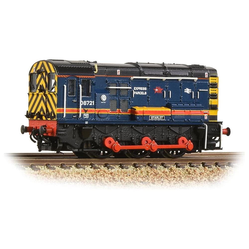 GRAHAM FARISH N Class 08 08721 BR Red Star Express Parcels